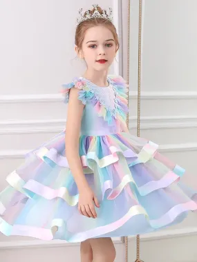 Pastel Play Layered Tutu Dress