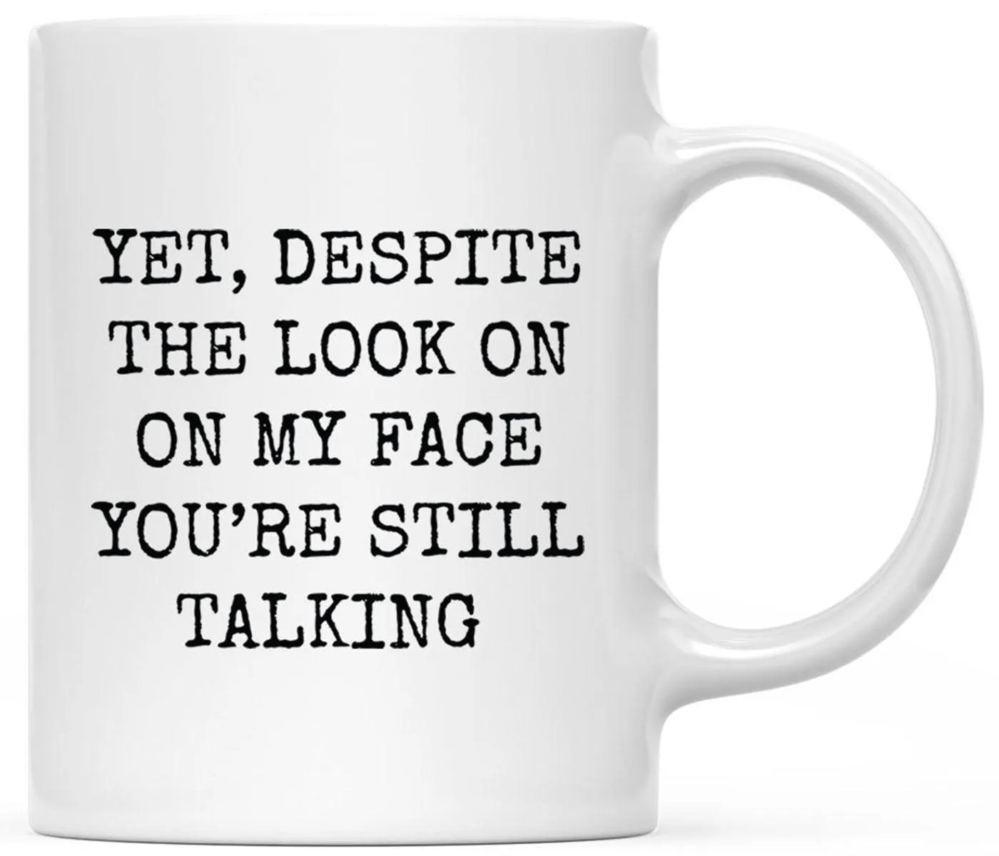 11oz Ceramic Coffee Mug - Funny Coffee Mugs for Women & Men - 10 Designs