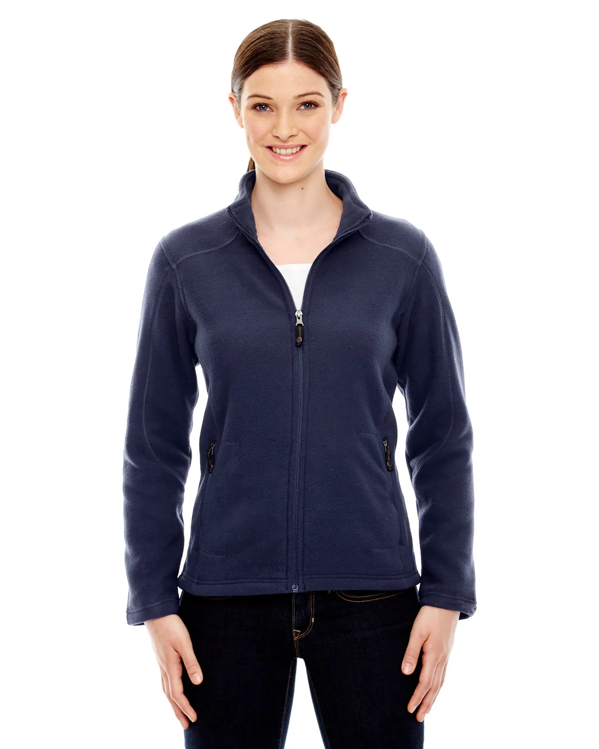 78172 Ash City - North End Ladies' Voyage Fleece Jacket