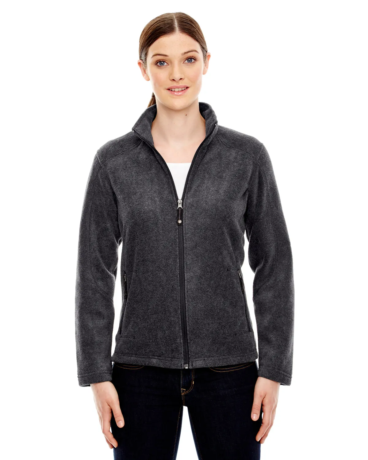 78172 Ash City - North End Ladies' Voyage Fleece Jacket