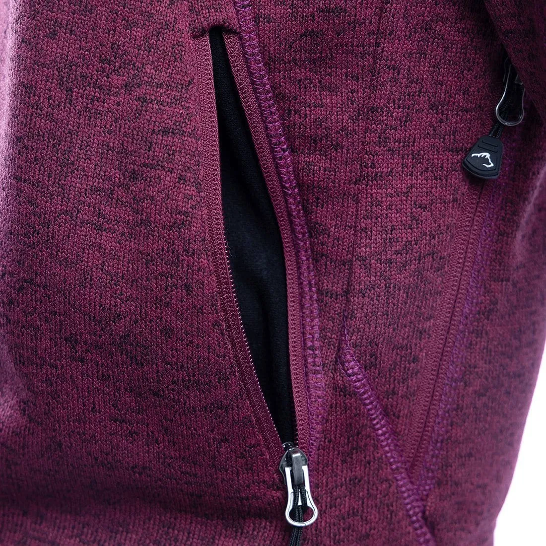 Adventure Fleece Lady Jacket (Fuchsia Mélange)