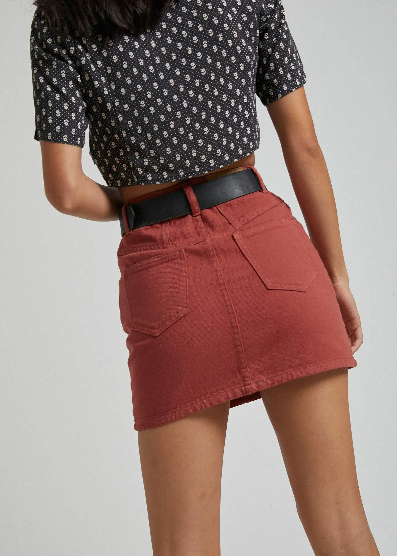 Afends Womens Denny - Twill Skirt