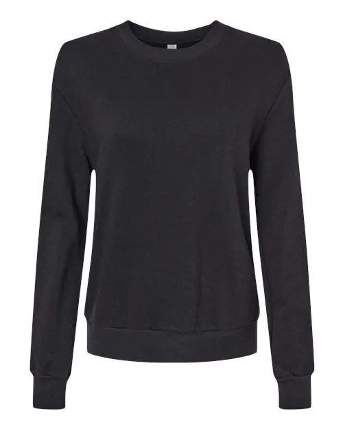 Alternative Women's Eco-Washed Terry Throwback Pullover