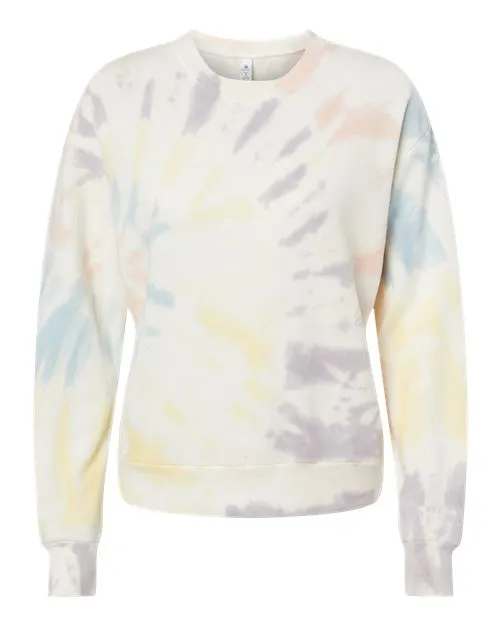 Alternative Women's Eco-Washed Terry Throwback Pullover