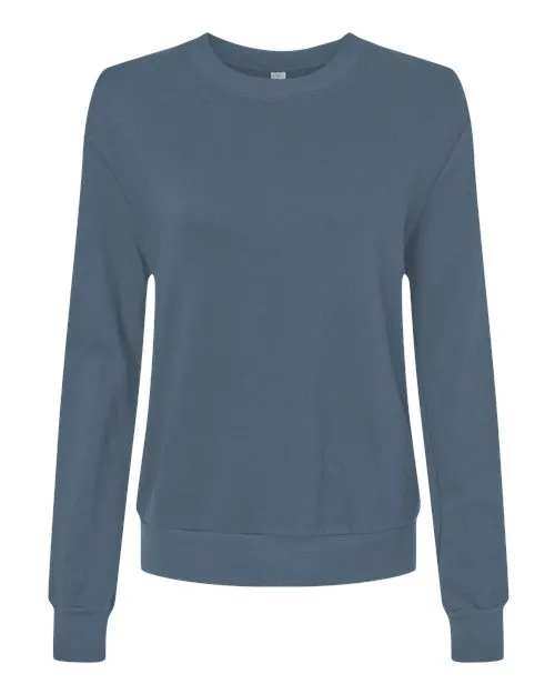 Alternative Women's Eco-Washed Terry Throwback Pullover