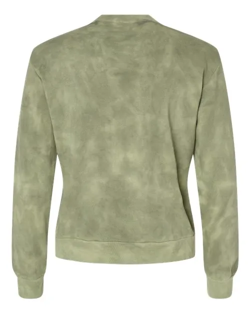 Alternative Women's Eco-Washed Terry Throwback Pullover