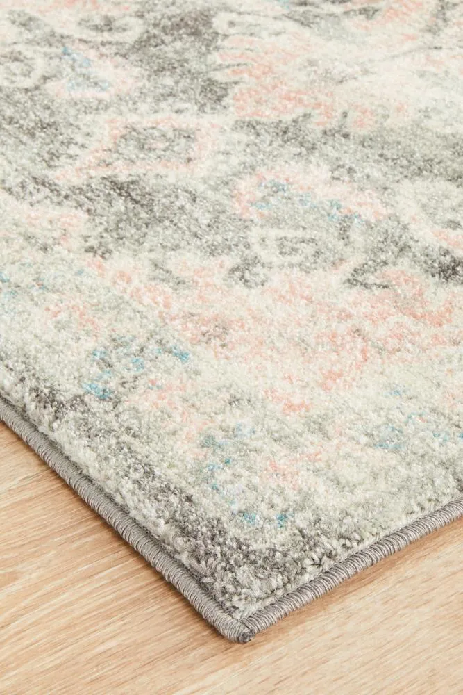 Arvin Power Loomed Grey Runner Rug