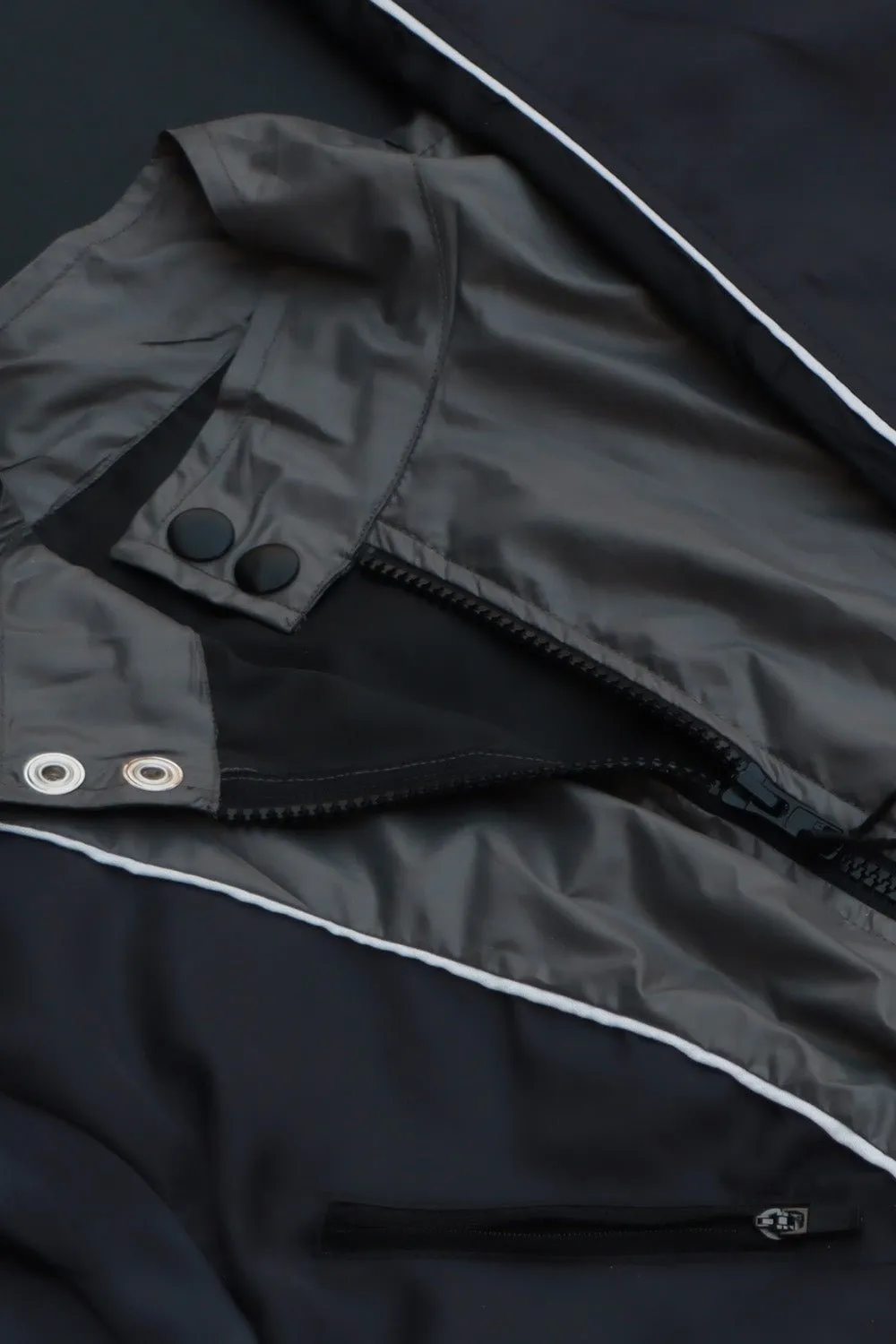 Ashen Grey Rogue Zip-Up Jacket