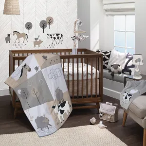 Baby Farm 5-Piece Crib Bedding Set