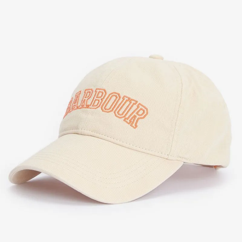 Barbour Emily Ladies Sports Cap - Parchment/Apricot Crush