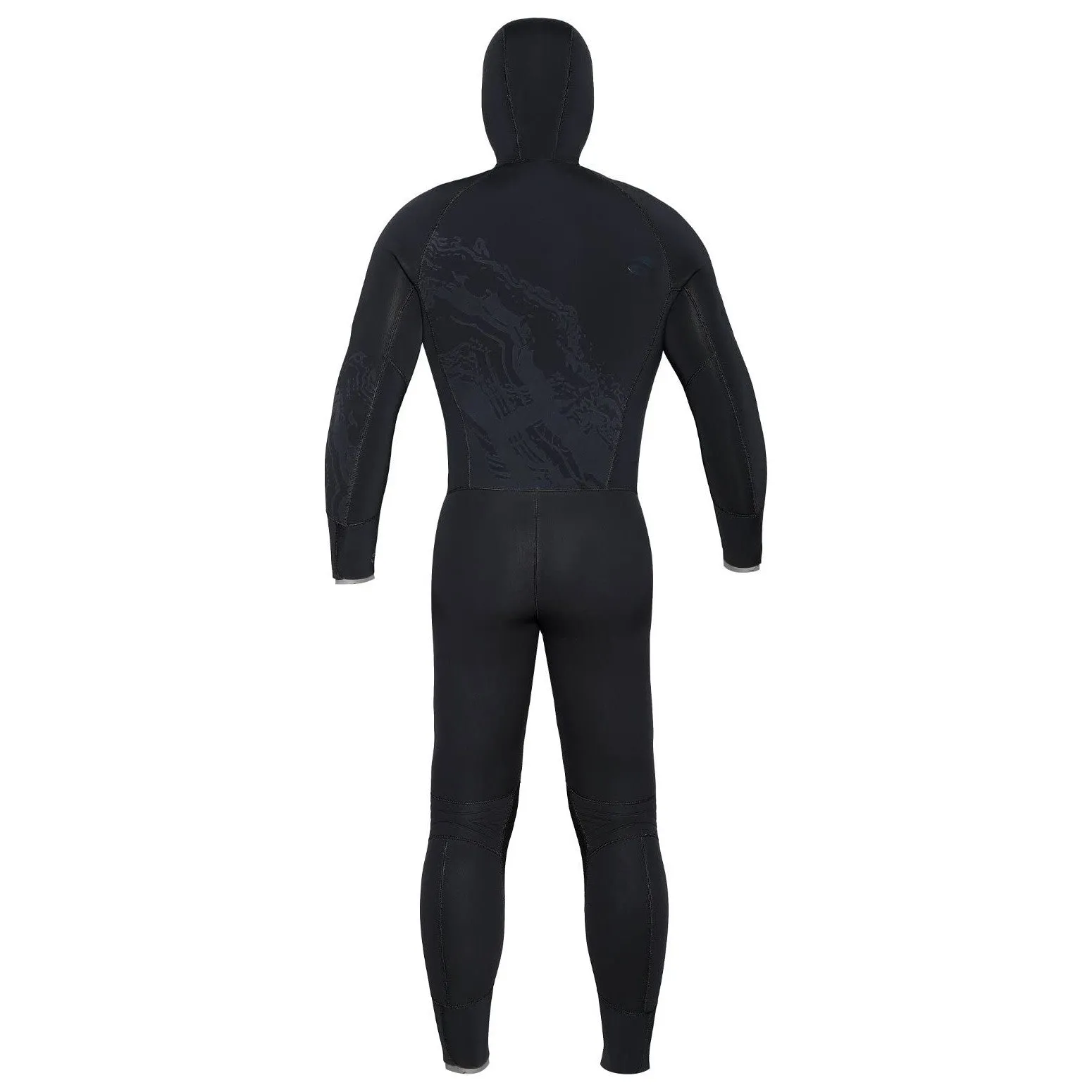 Bare 8/7mm Mens Velocity Hooded Semi Dry Wetsuit