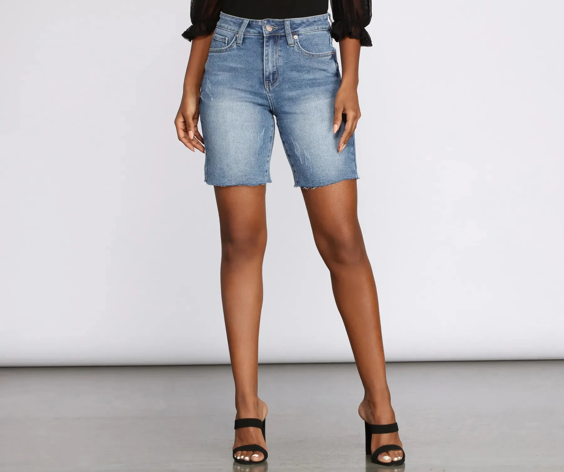 Bermuda Babe High Rise Shorts