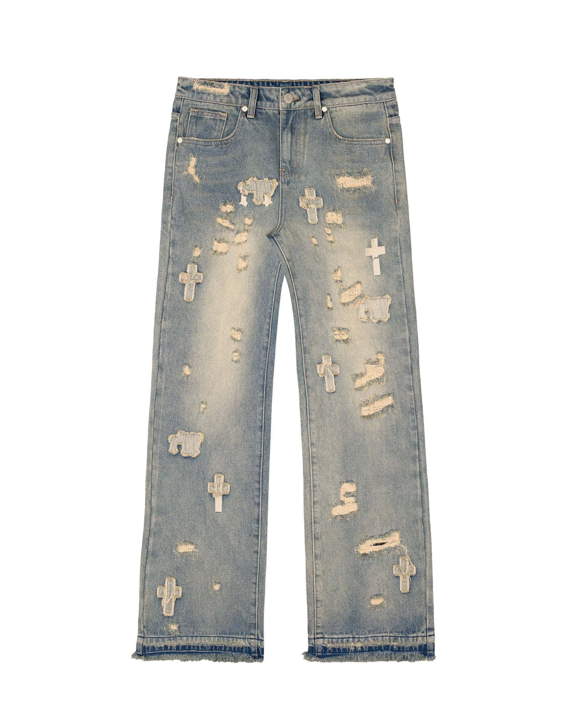 Blue Ghost Cross Jeans