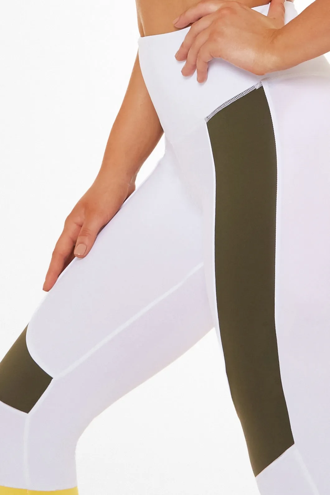 Bombshell White Legging