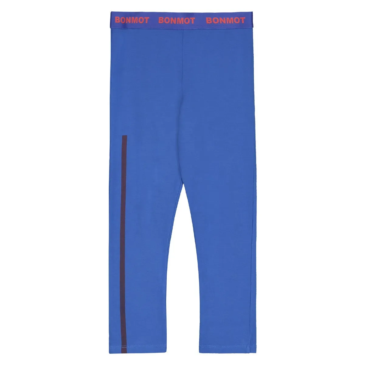 BONMOT FRESH BLUE SIDE STRIPE LEGGING