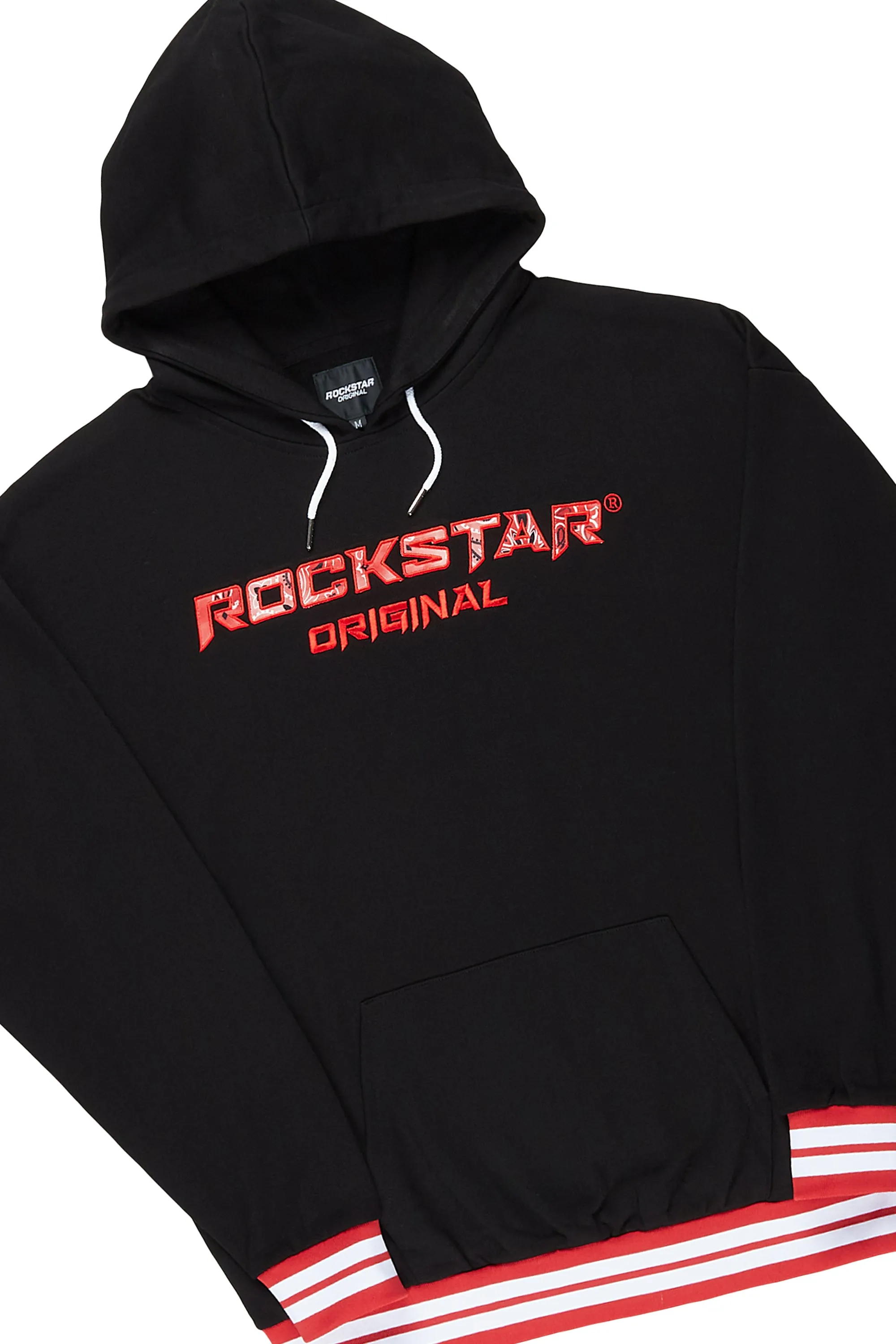 Booker Red Graphic Hoodie Track Set