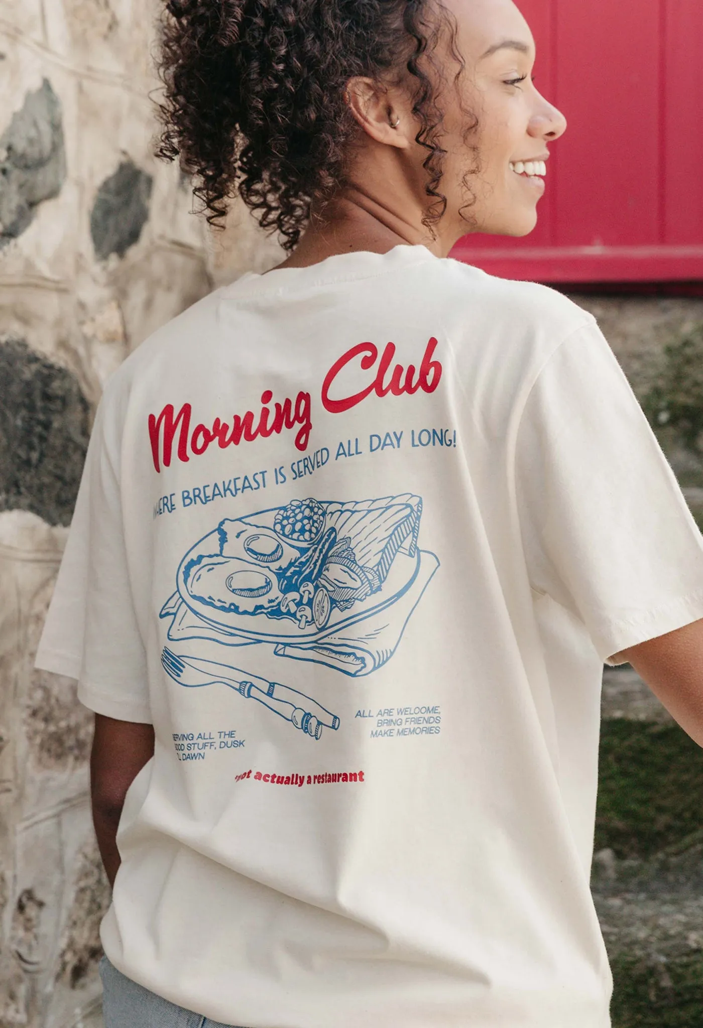 Breakfast Fry-Up Organic Cotton T-Shirt