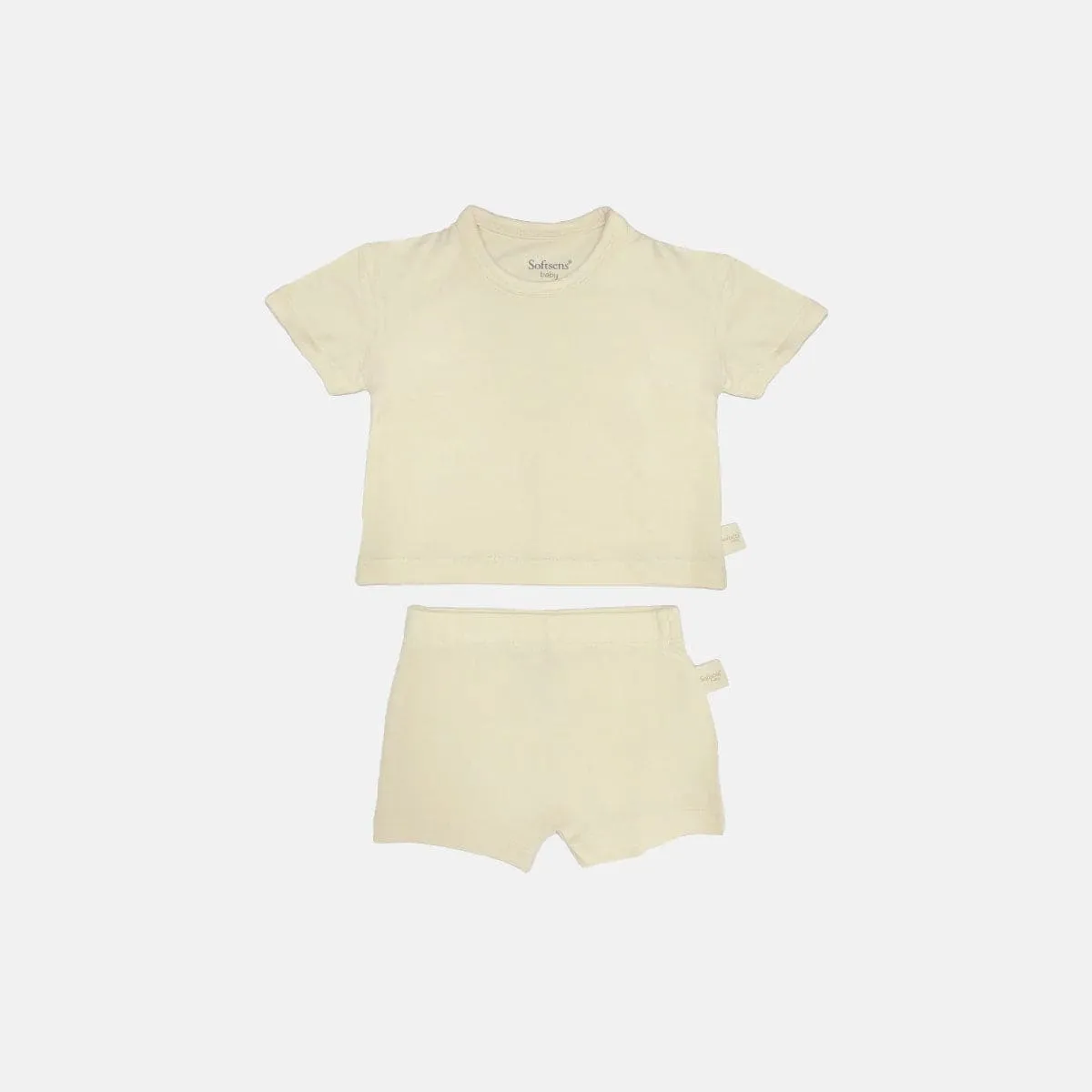 Buttercream Bamboo T-shirt & Shorts