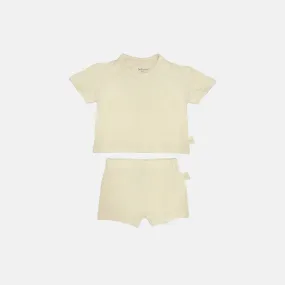 Buttercream Bamboo T-shirt & Shorts