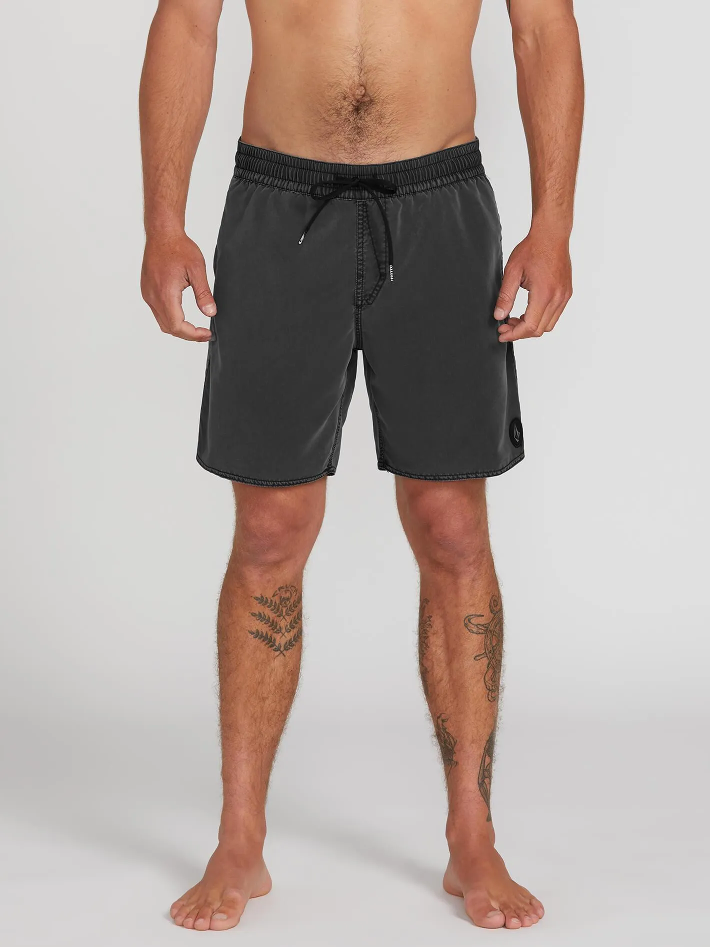 Center Trunk 17" Boardshort - BLACK