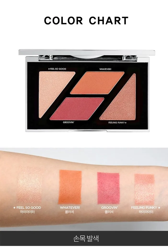 Chunky Funky So Funk Multi Blusher Palette Feel So Good