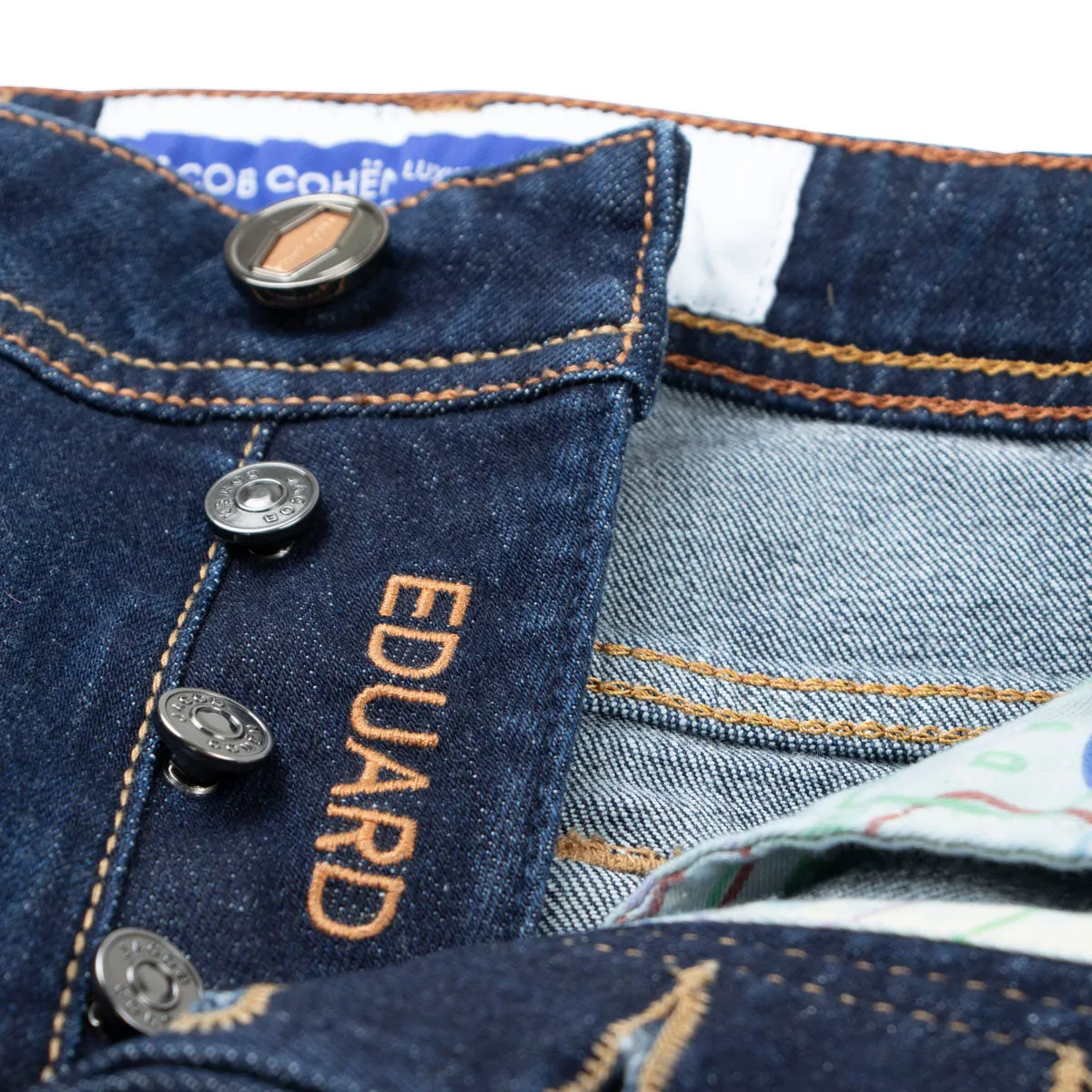 Clean Wash 'Eduard' Straight Leg Jeans