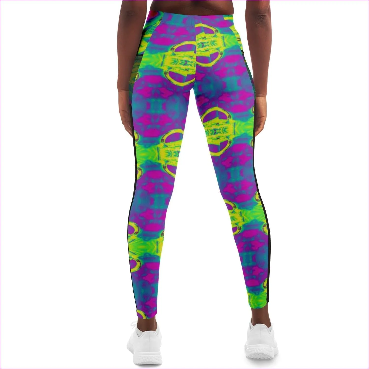 Club Lights Mesh Pocket Leggings