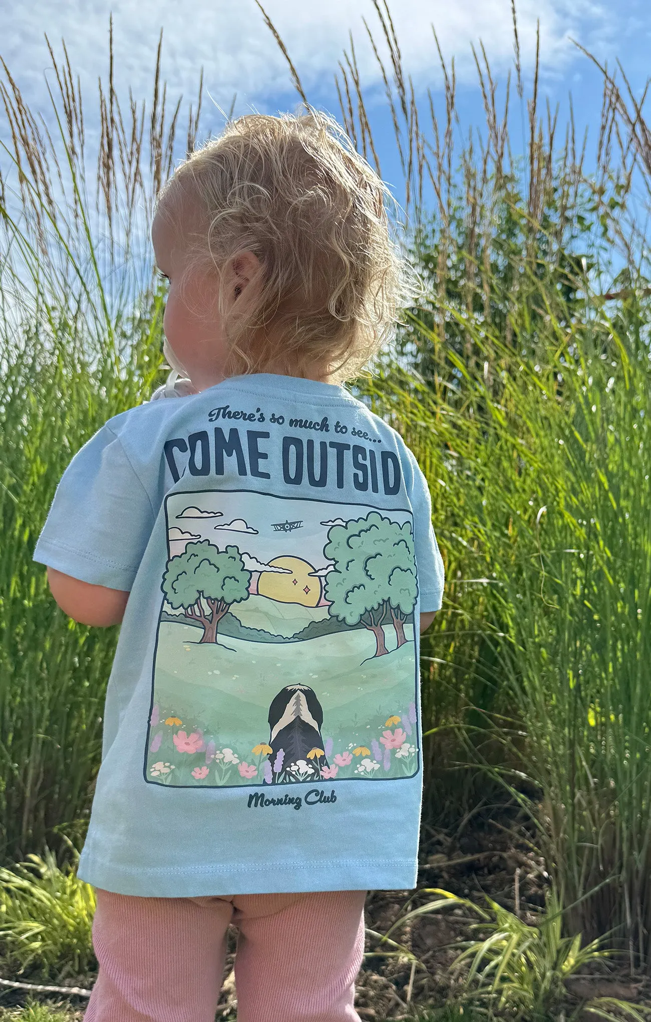 Come Outside Organic Cotton Childrens T-Shirt