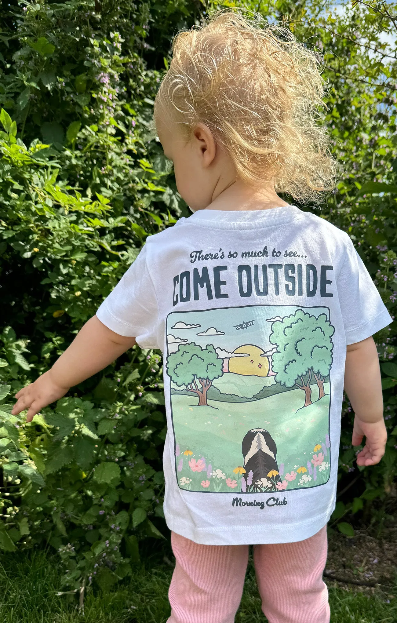 Come Outside Organic Cotton Childrens T-Shirt