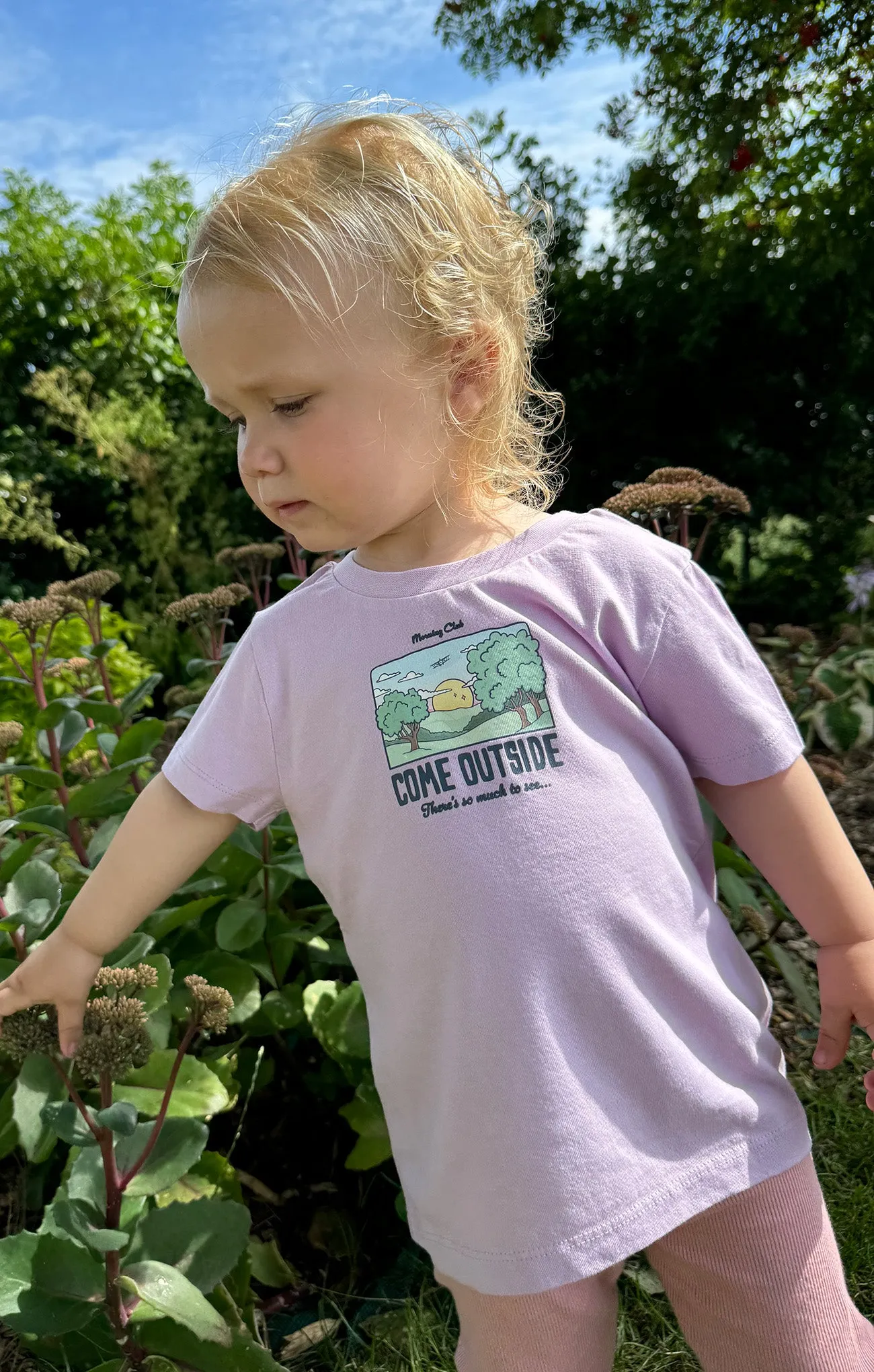 Come Outside Organic Cotton Childrens T-Shirt