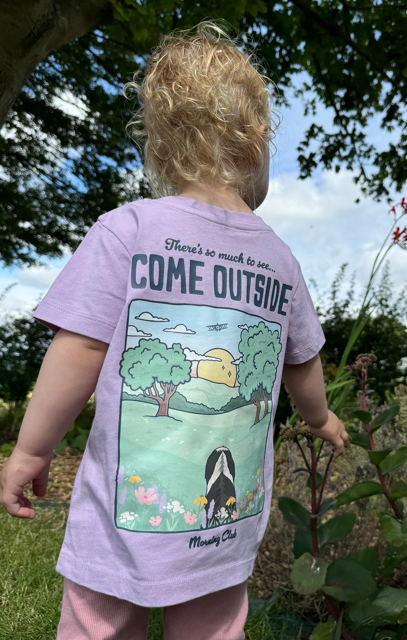 Come Outside Organic Cotton Childrens T-Shirt