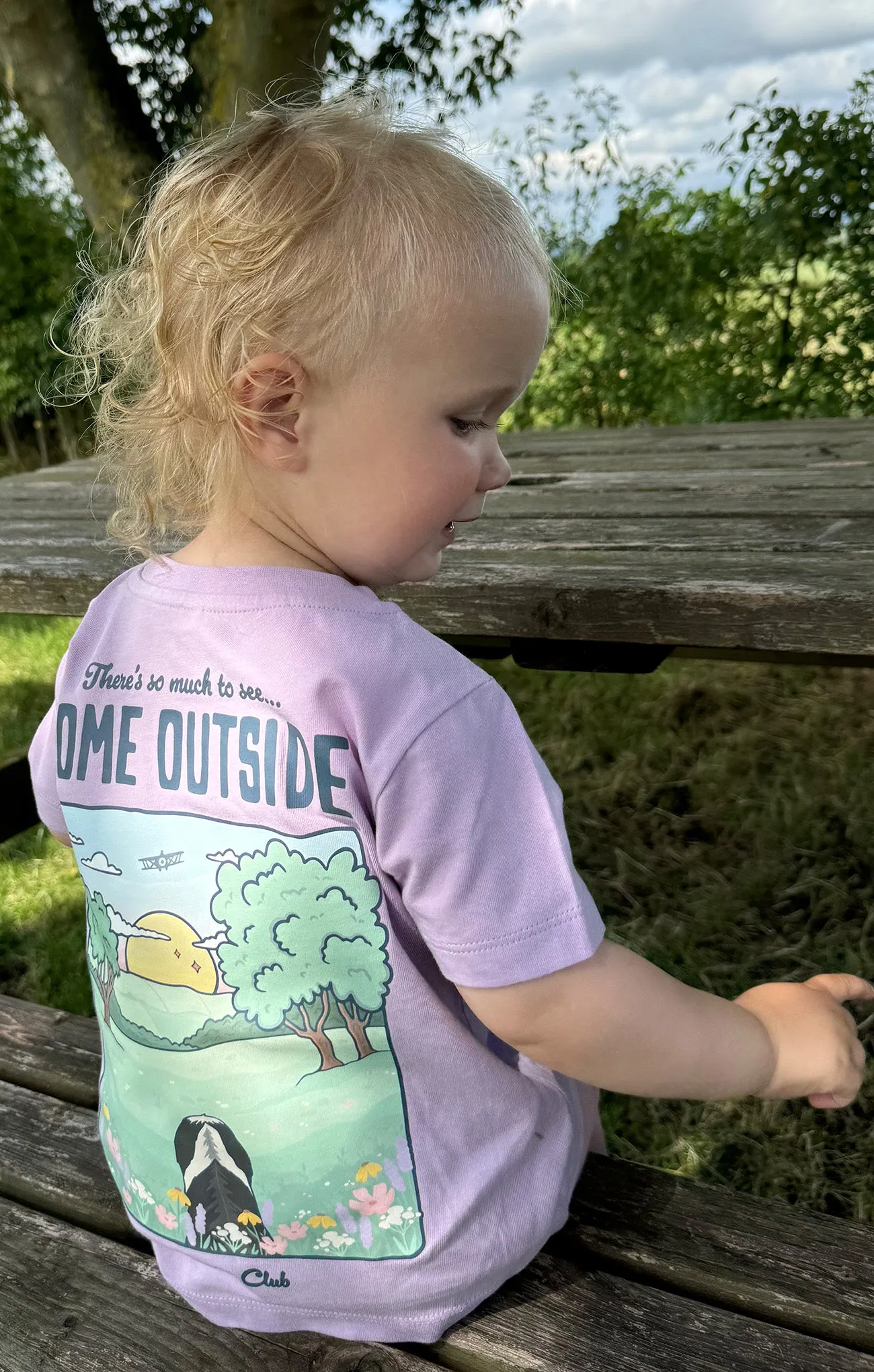 Come Outside Organic Cotton Childrens T-Shirt