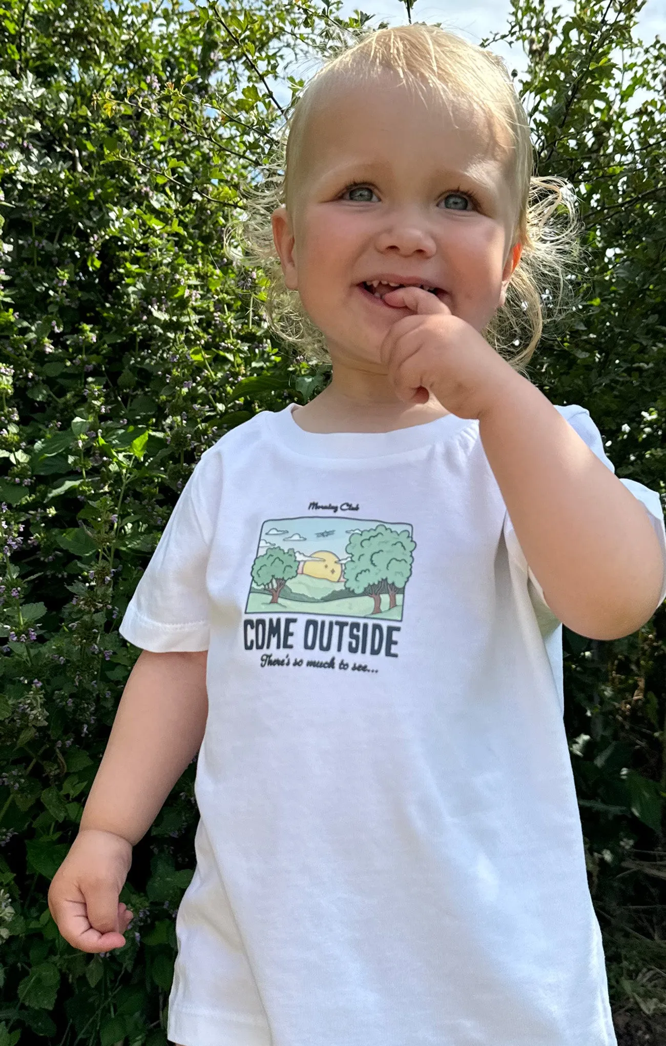 Come Outside Organic Cotton Childrens T-Shirt