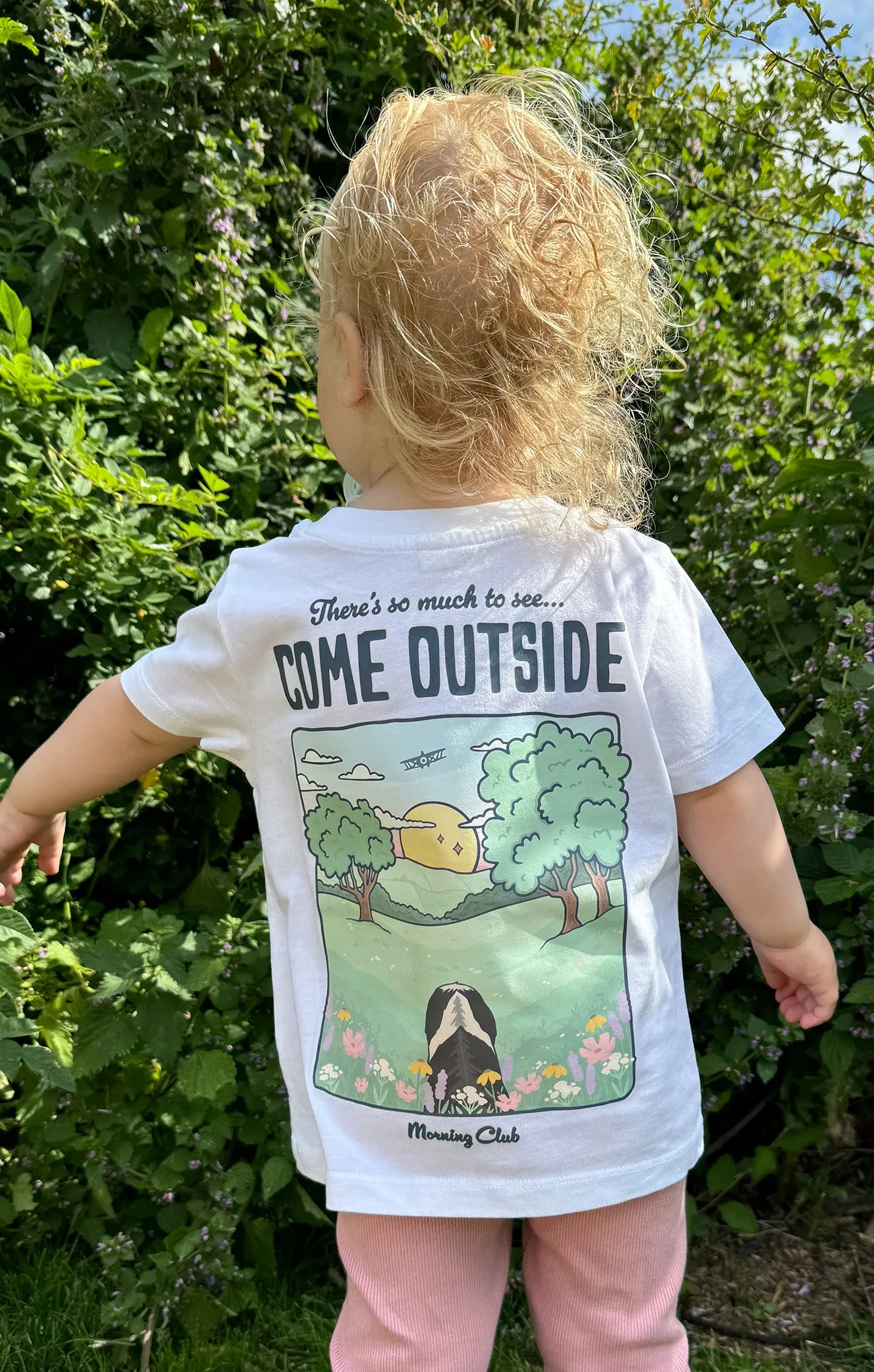 Come Outside Organic Cotton Childrens T-Shirt