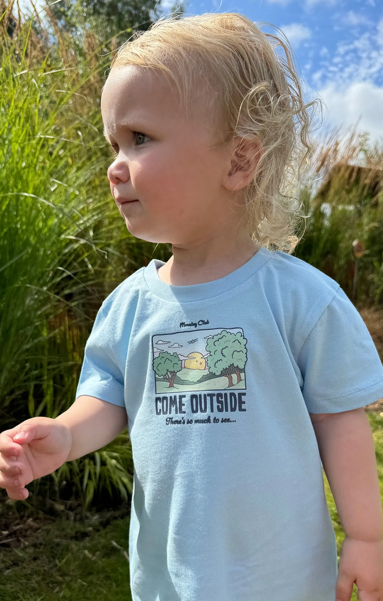 Come Outside Organic Cotton Childrens T-Shirt