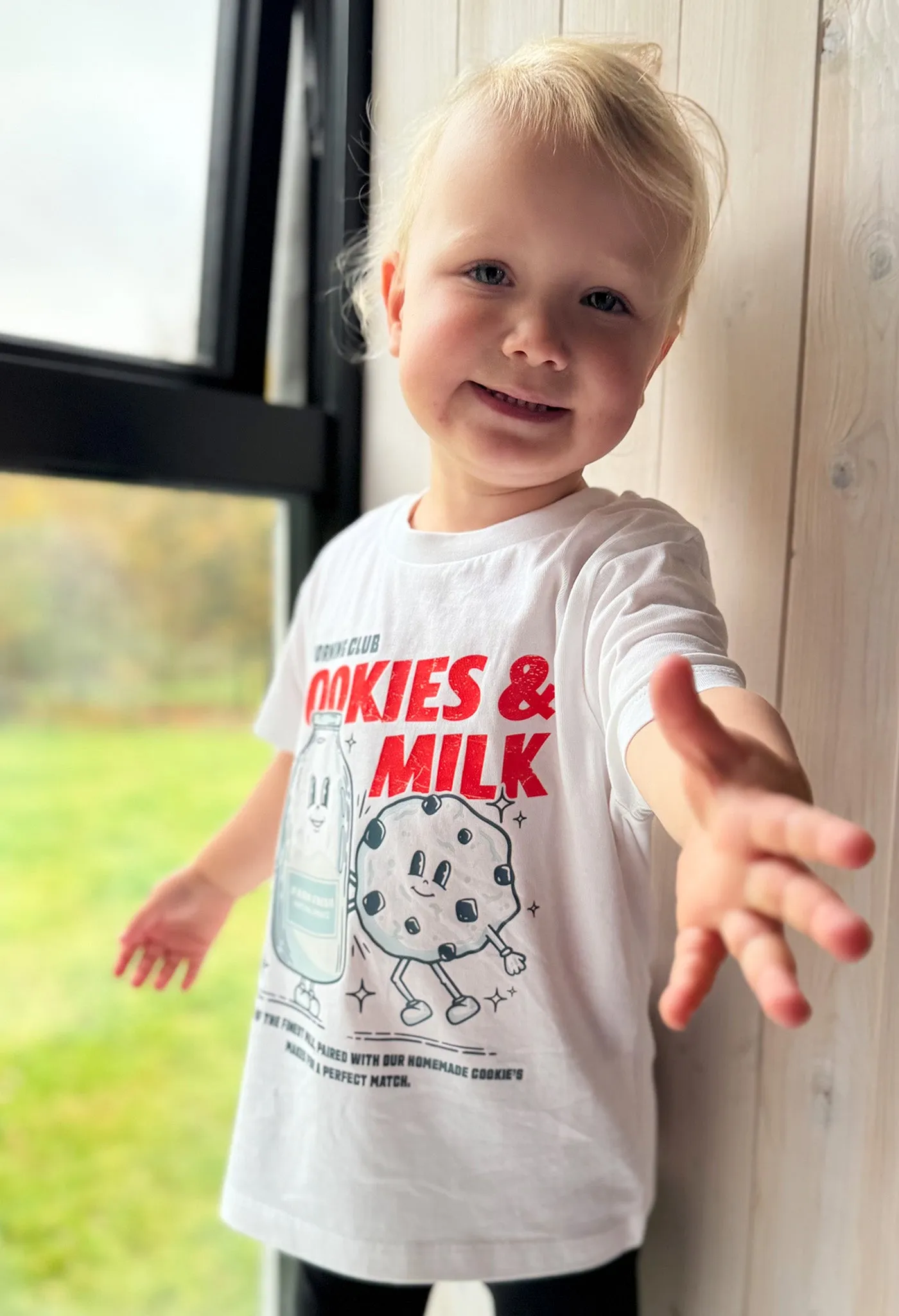 Cookies & Milk Organic Cotton Childrens T-Shirt