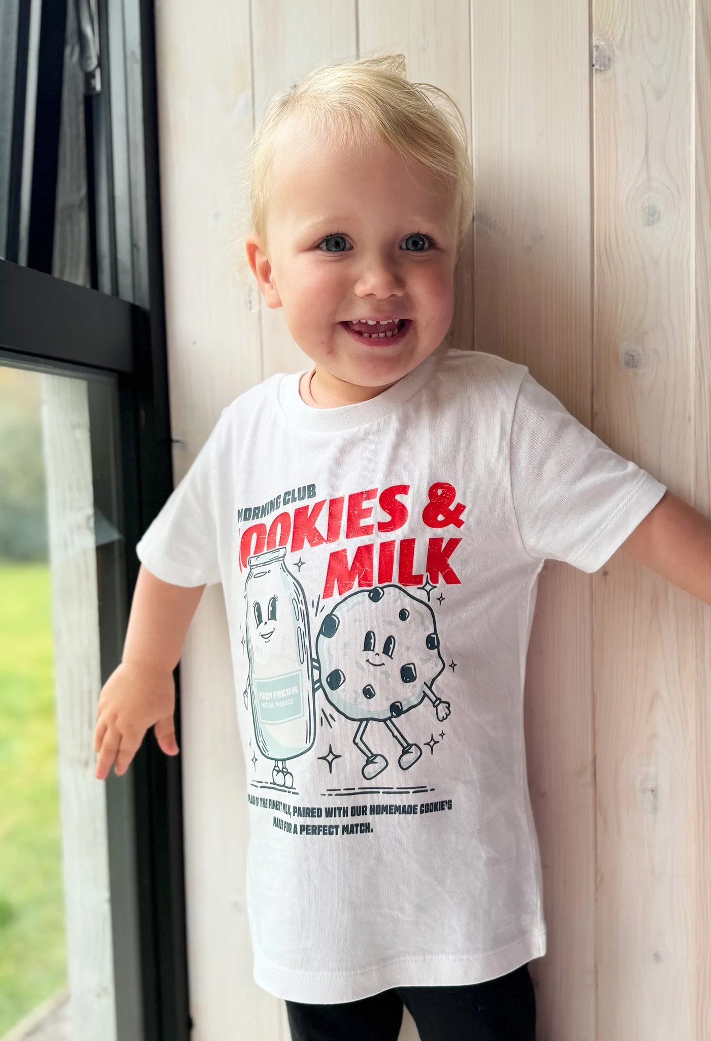 Cookies & Milk Organic Cotton Childrens T-Shirt