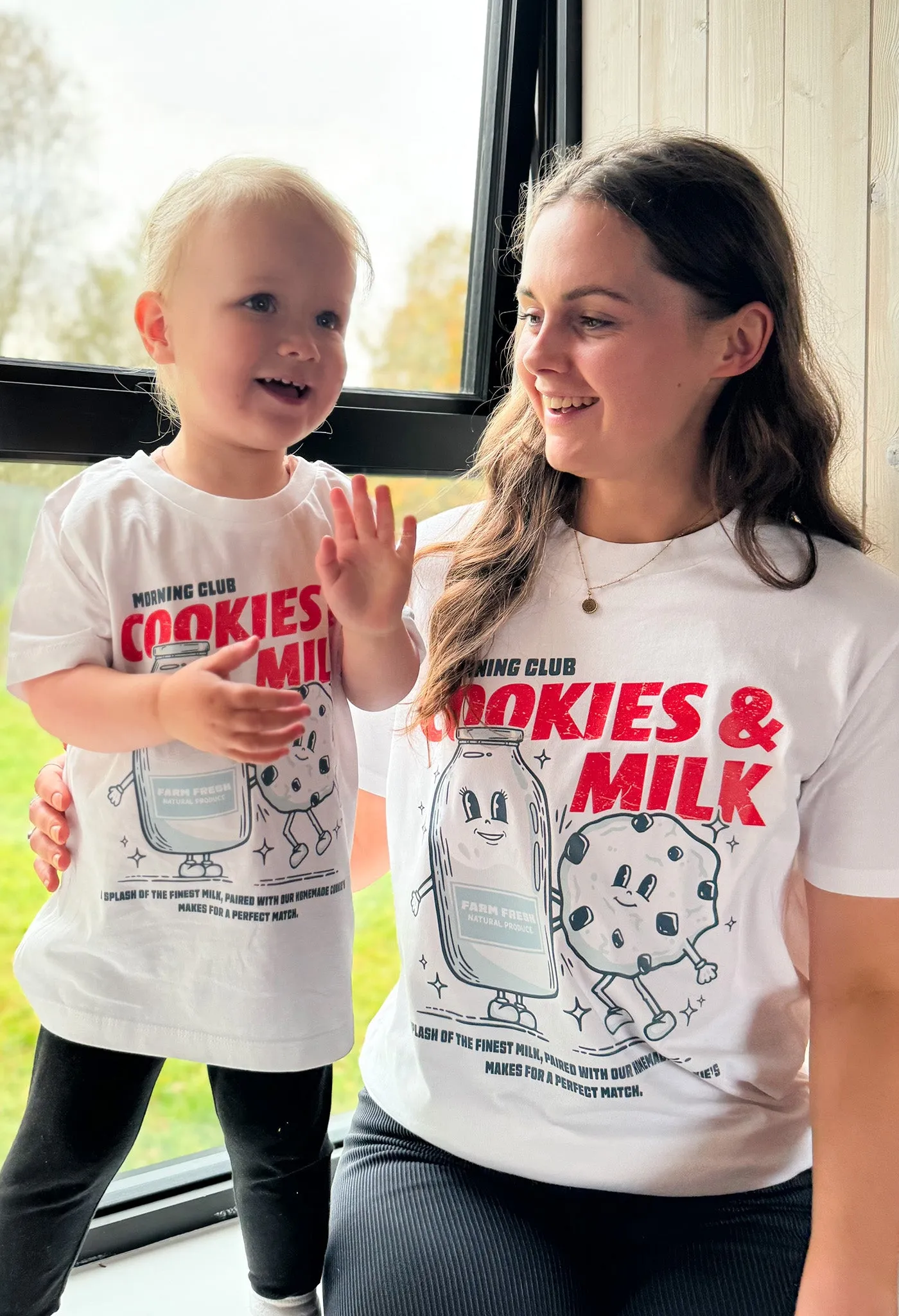 Cookies & Milk Organic Cotton Childrens T-Shirt