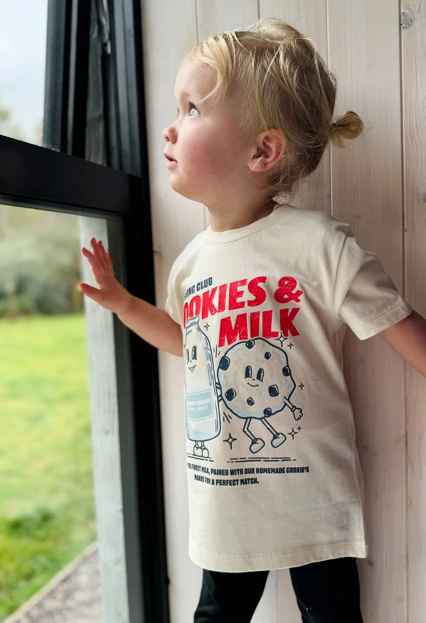 Cookies & Milk Organic Cotton Childrens T-Shirt