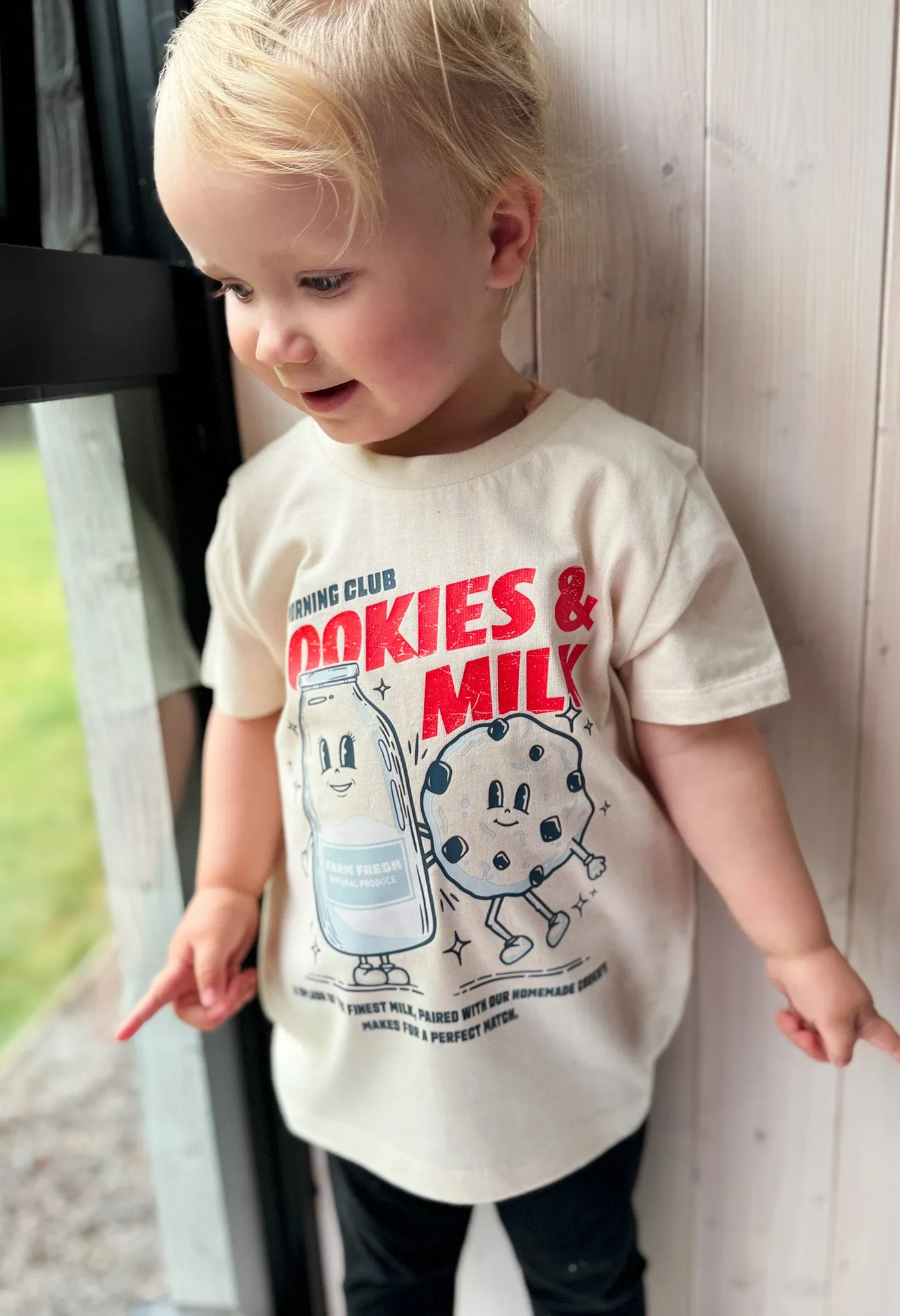 Cookies & Milk Organic Cotton Childrens T-Shirt