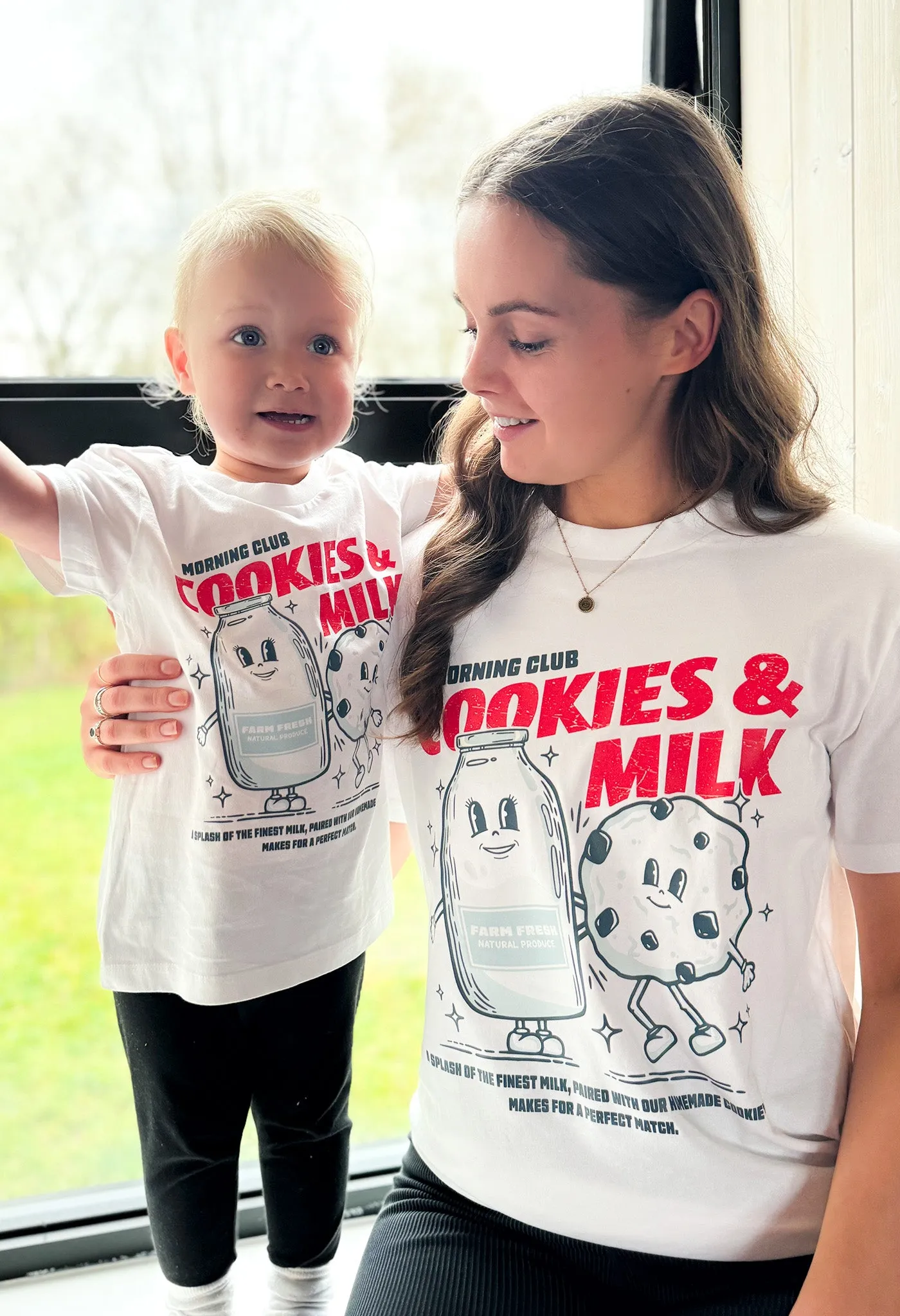 Cookies & Milk Organic Cotton Childrens T-Shirt