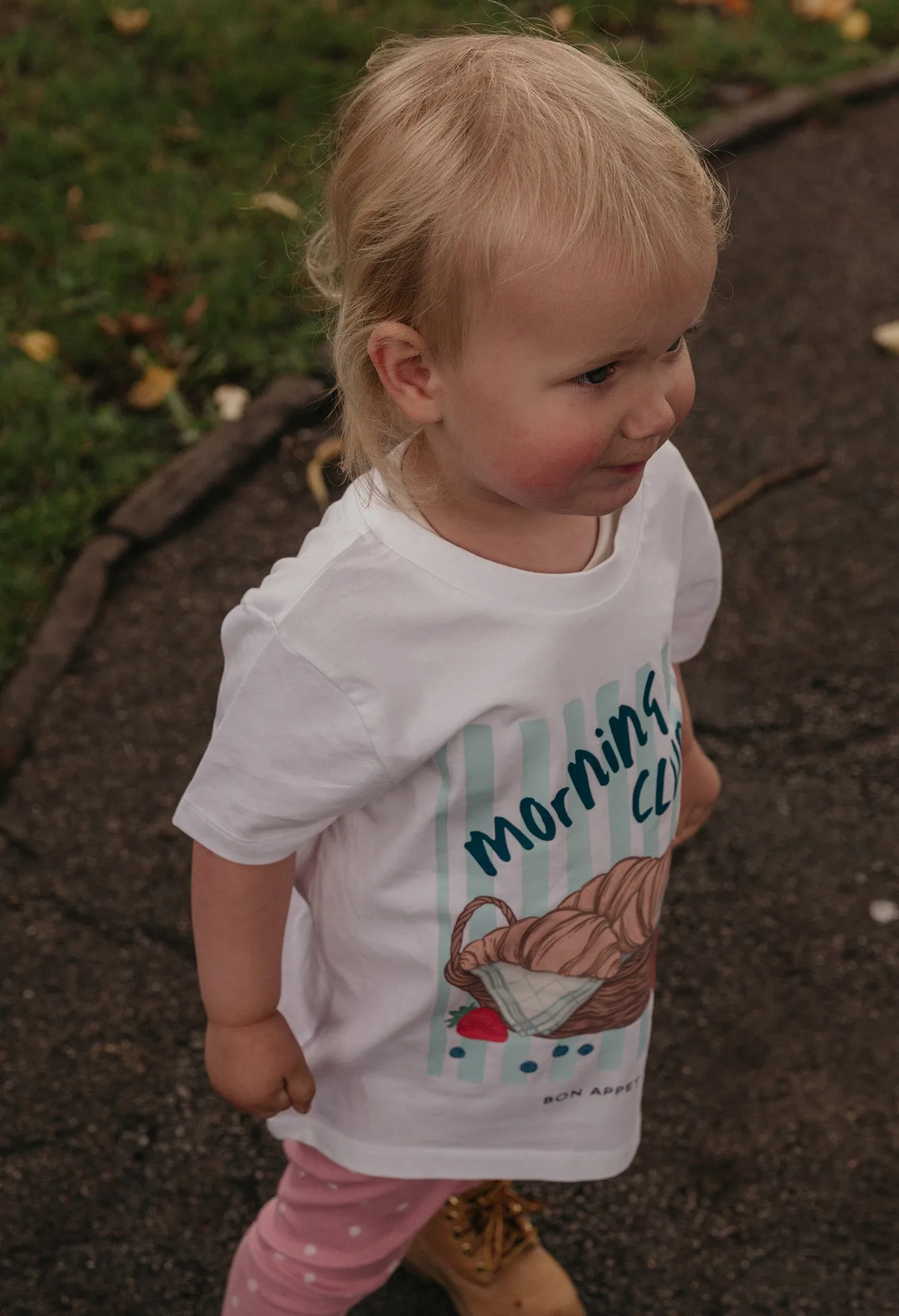 Croissants Organic Cotton Childrens T-Shirt