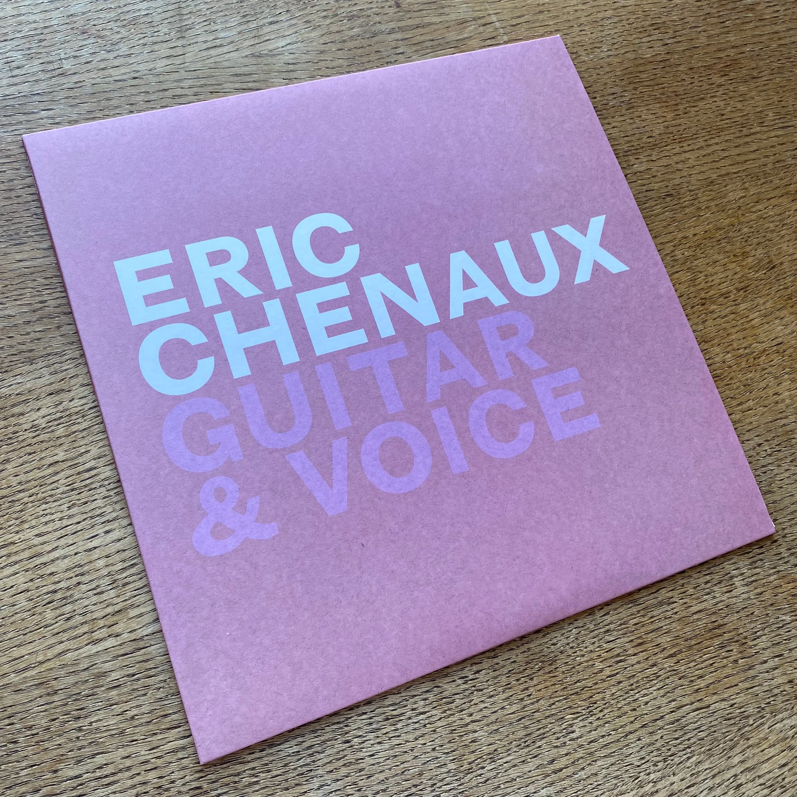 CST088 Eric Chenaux | Guitar & Voice