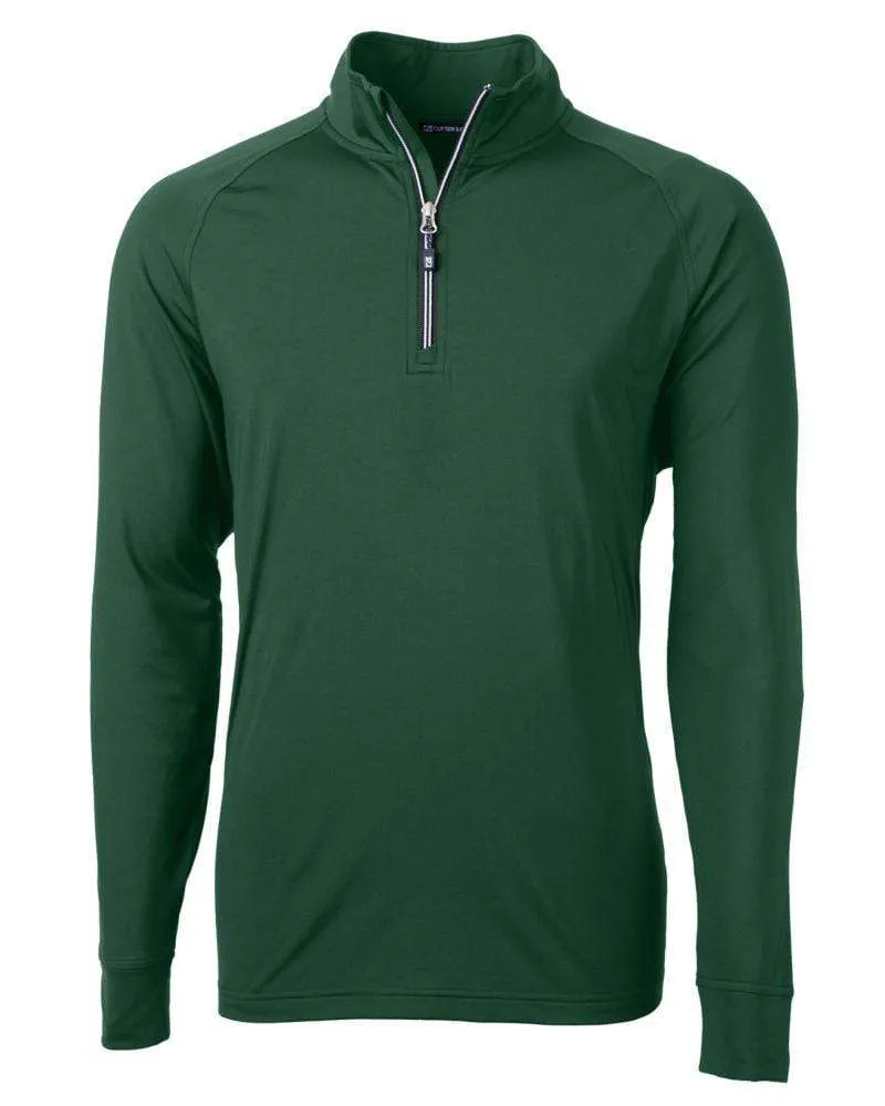 Cutter & Buck - Men's Adapt Eco Knit Quarter Zip Pullover