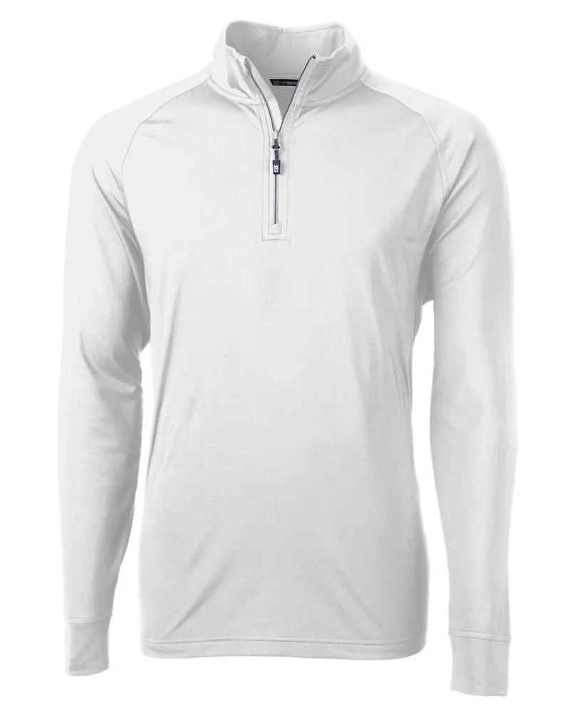 Cutter & Buck - Men's Adapt Eco Knit Quarter Zip Pullover