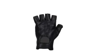 Deer Skin Leather Fingerless Riding Gloves, GLD2090-22-DL