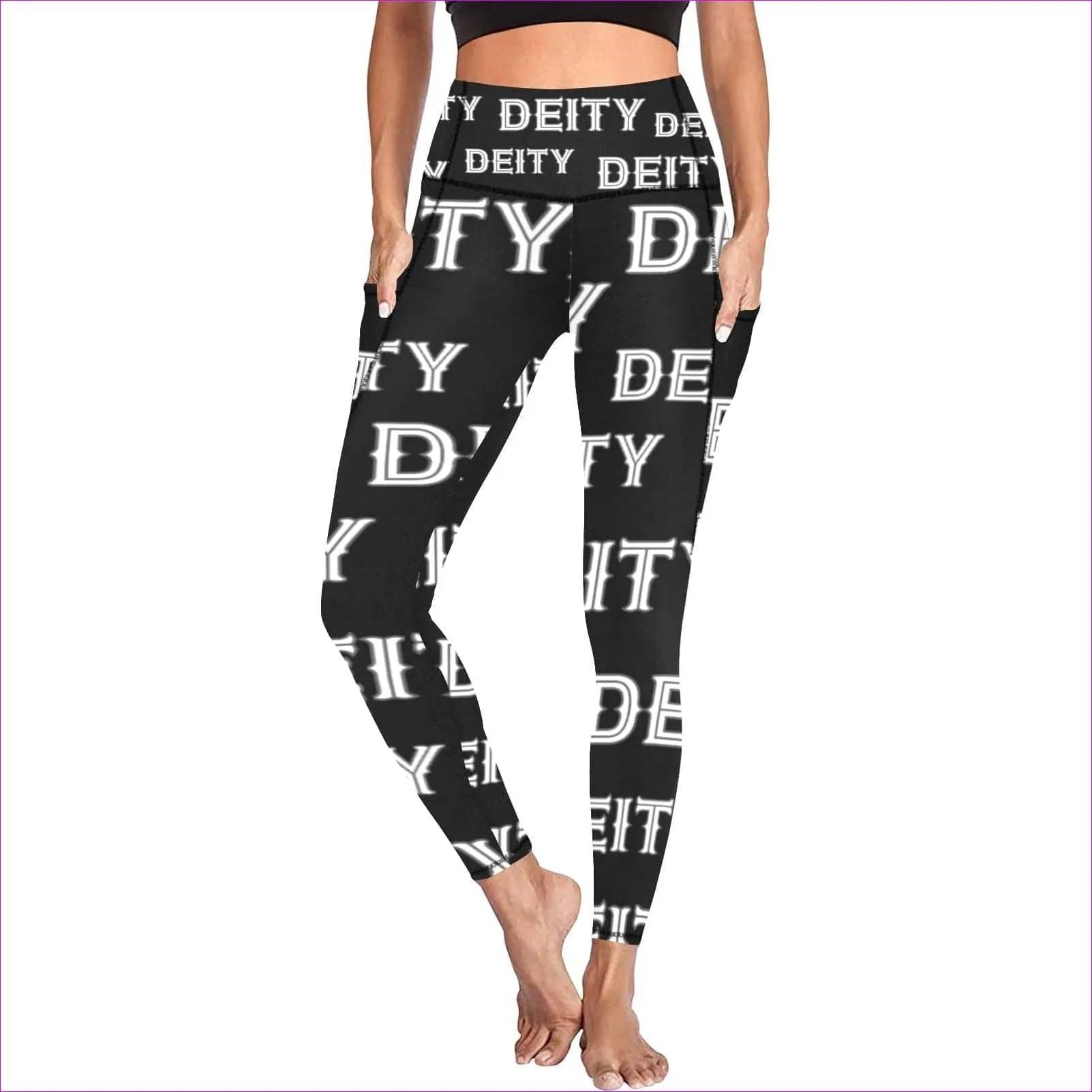 Deity High Waist Leggings with Pockets