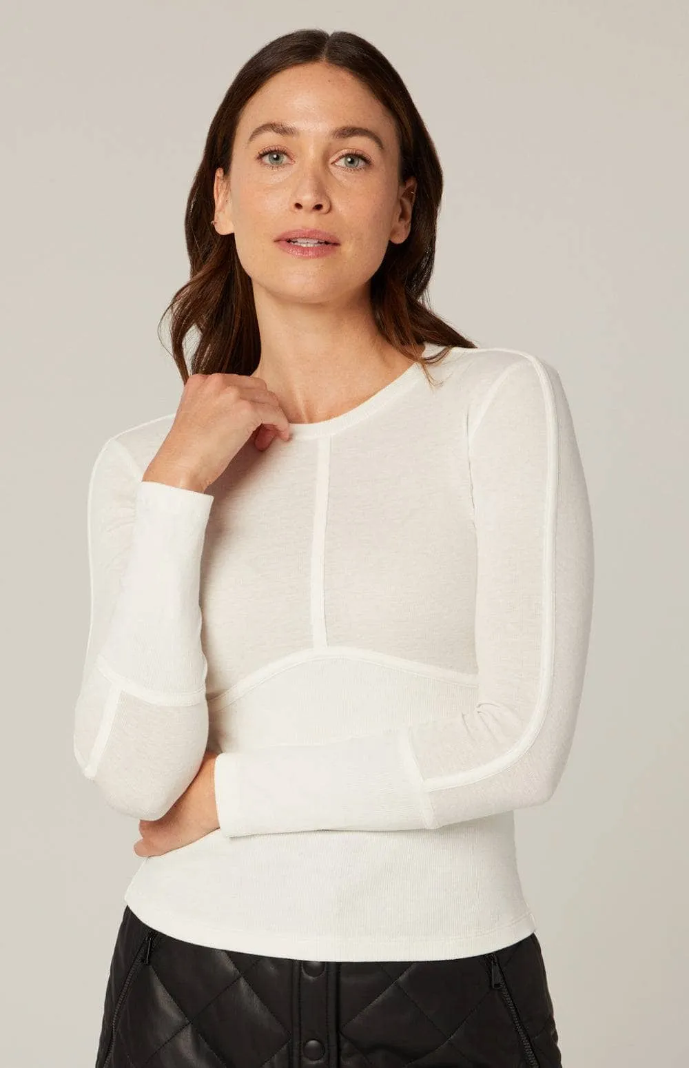 Delaney Knit Top | Off White