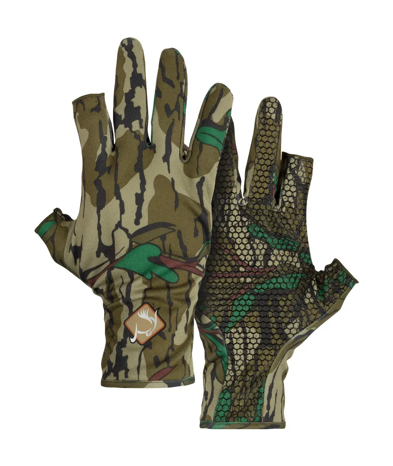 Drake Fingerless Performance Stretch-Fit Turkey Gloves