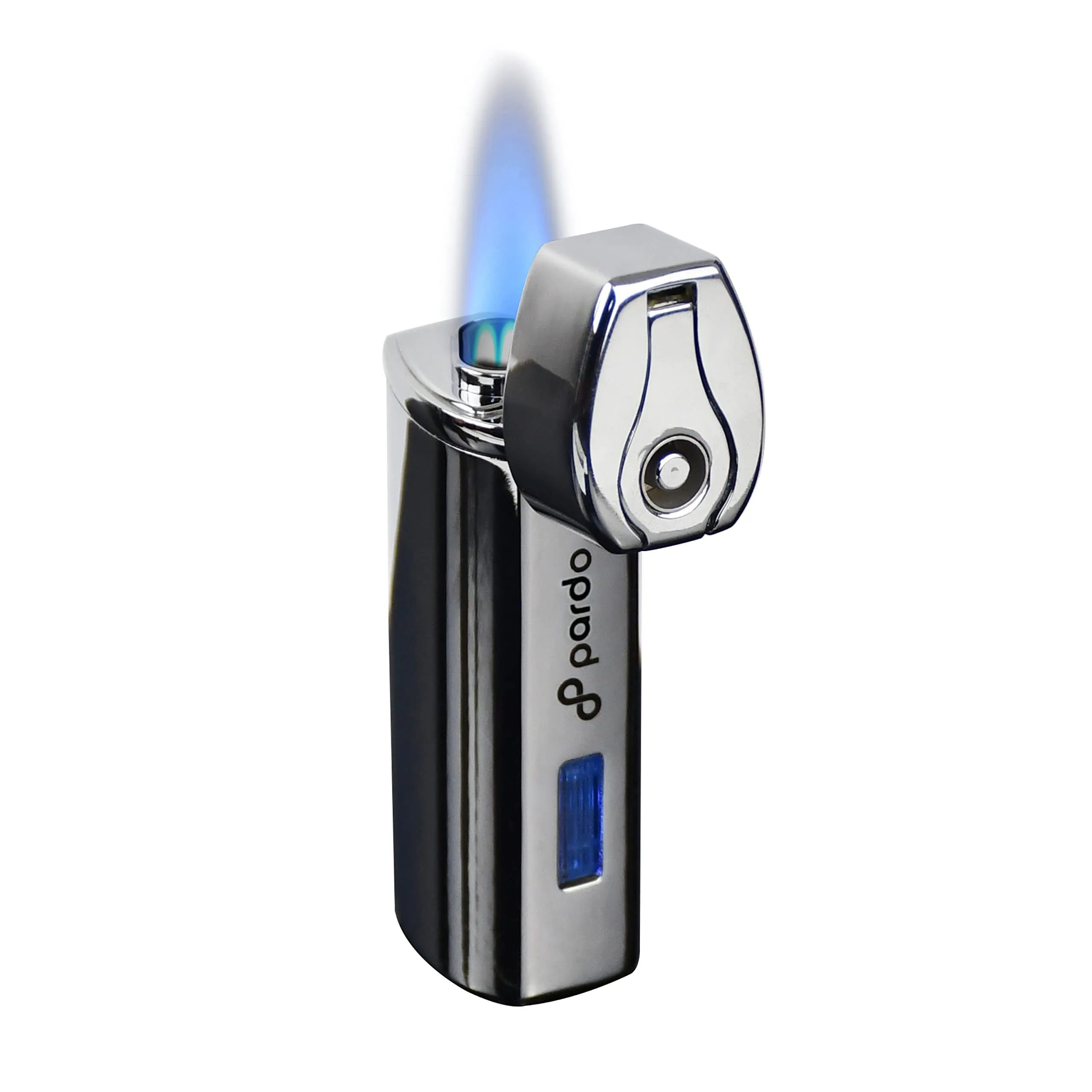 Electric Torch Lighter - Triple Jet Flame, Refillable Butane, Triple Torch